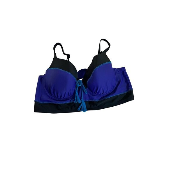 Simply Cacique Women's Underwire Plus Size Bikini Top - 42DD - Picture 1 of 14